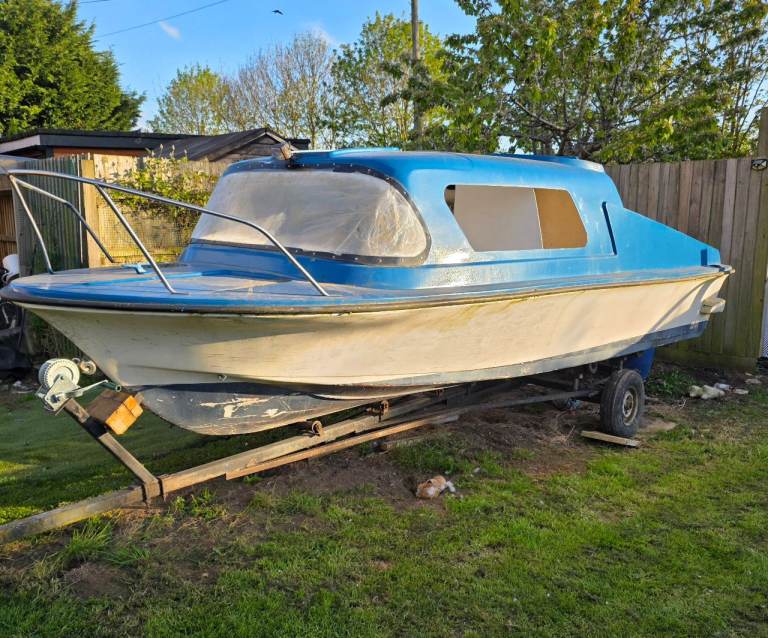 Boat trailer and Honda outboard