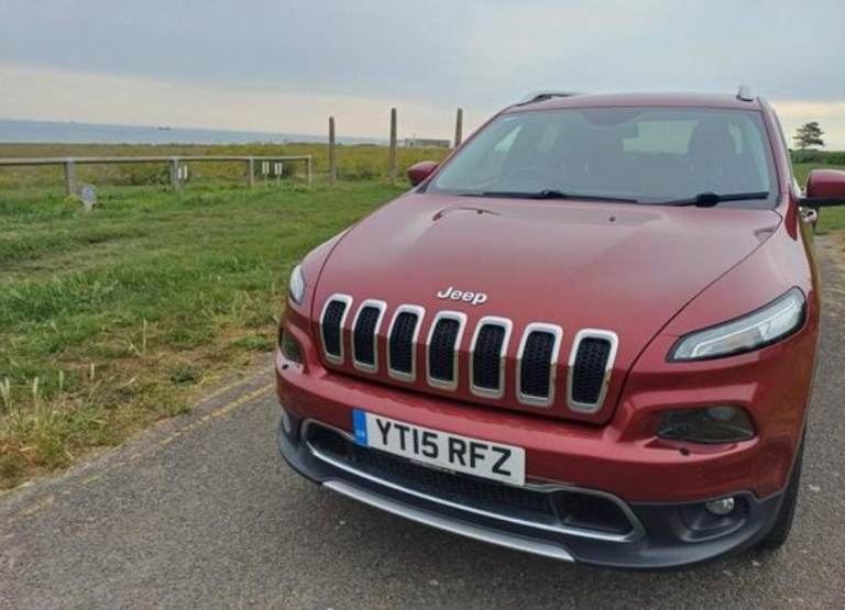 RED 2015 Jeep CHEROKEE Limited M-Jet 4x4 2.0 Diesel Automatic