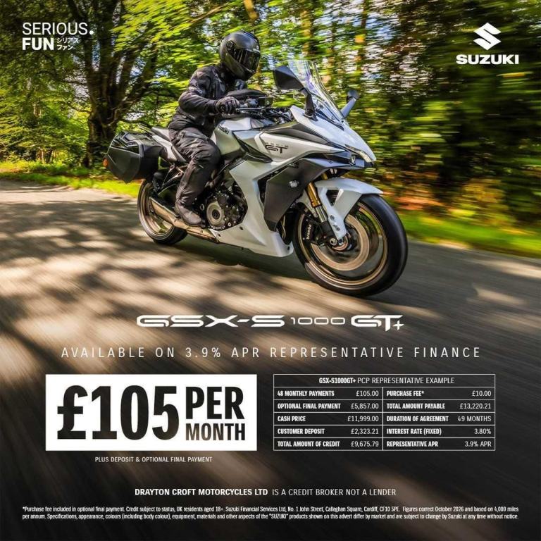 2026 Suzuki GSX-S1000GT+