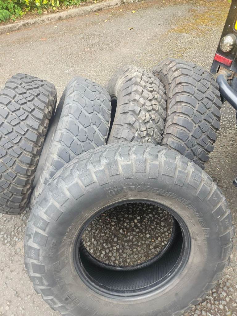bf goodrich mud terrain tyres