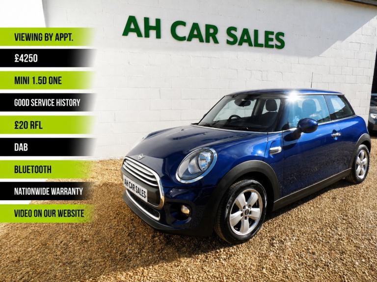 2015 MINI Hatch 1.5 One D 3dr HATCHBACK Diesel Manual