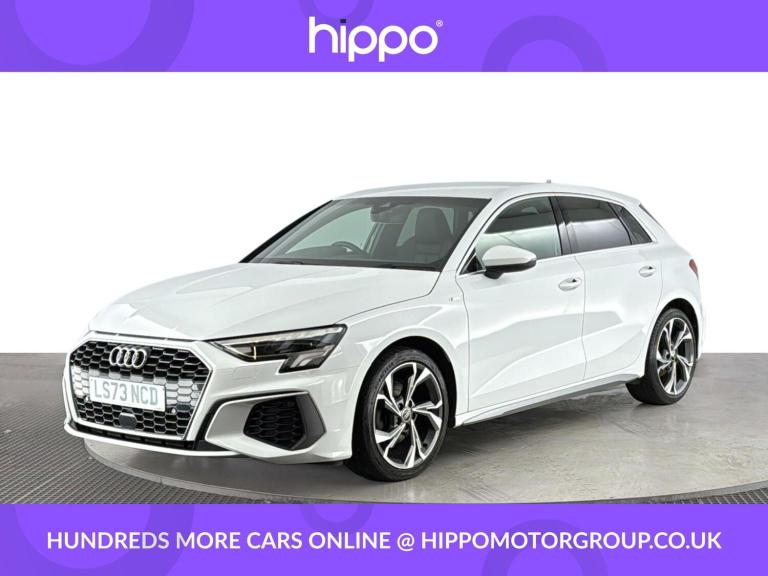 2023 Audi A3 1.0 TFSI 30 S line Sportback 5dr Petrol Manual Euro 6 (s/s) (110 ps) HATCHBACK Petro...
