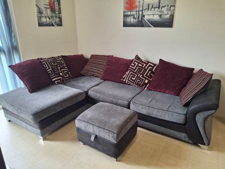 DFS right hand corner sofa 