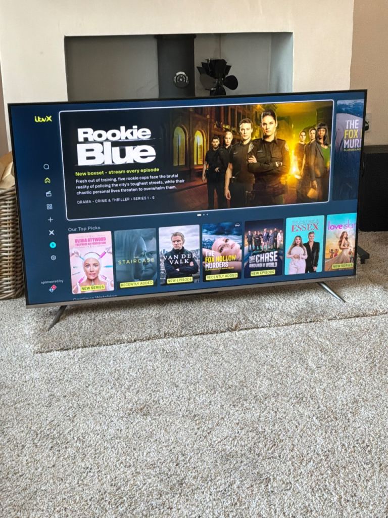 TCL 50RC630K 50-inch Roku Smart TV – Good Condition