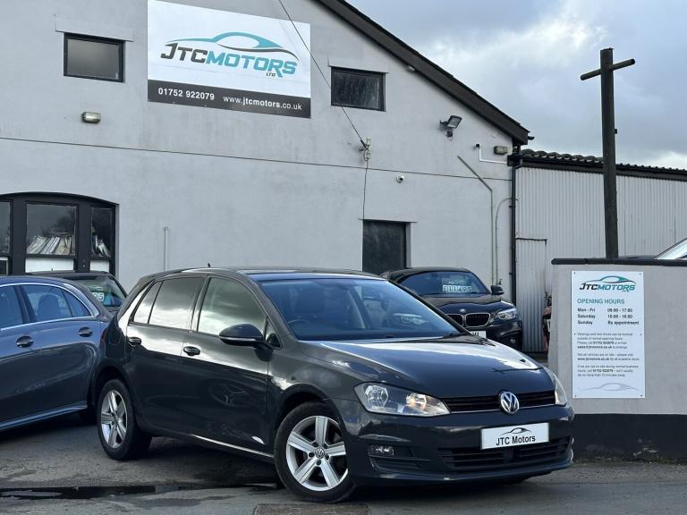 VOLKSWAGEN GOLF 1.6 TDI 110 Match Edition 5dr Man, diesel, grey + Â?20 road