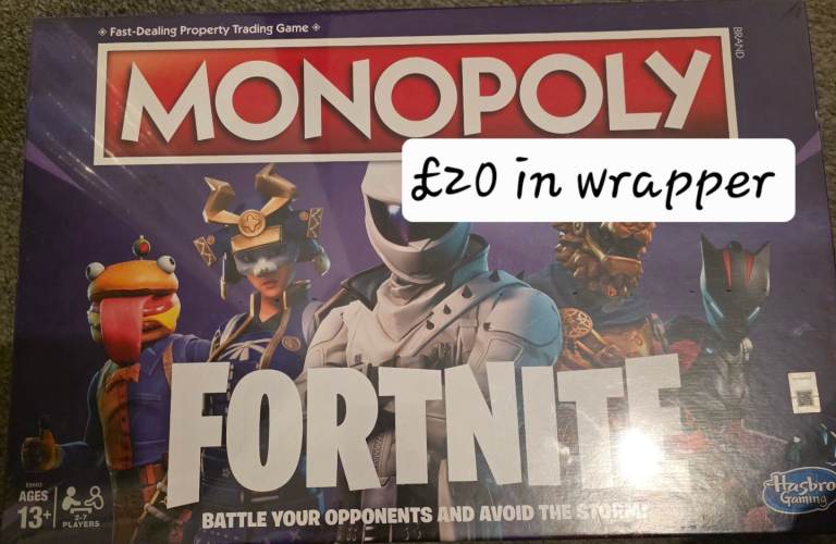 image for Monopoly Fortnite game new