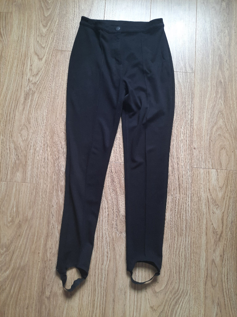 Next age 15 girls black school jomper style trousers