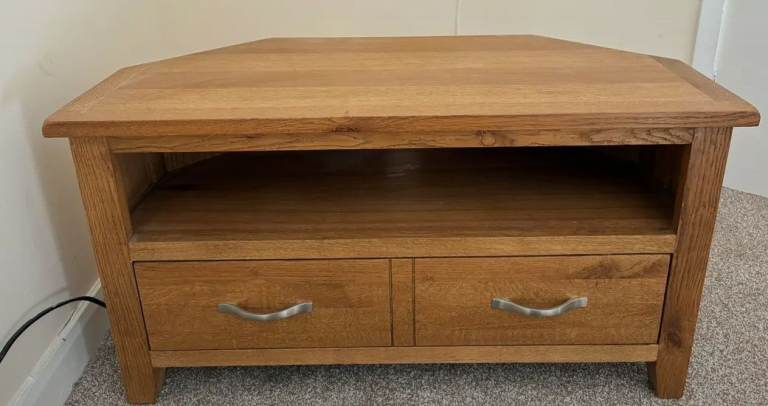 Oak TV stand