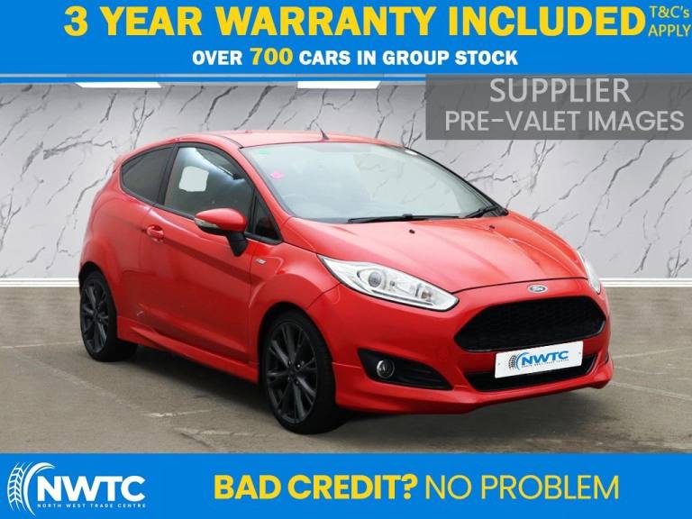 2016 Ford Fiesta 1.0 EcoBoost 140 ST-Line 3dr HATCHBACK PETROL Manual
