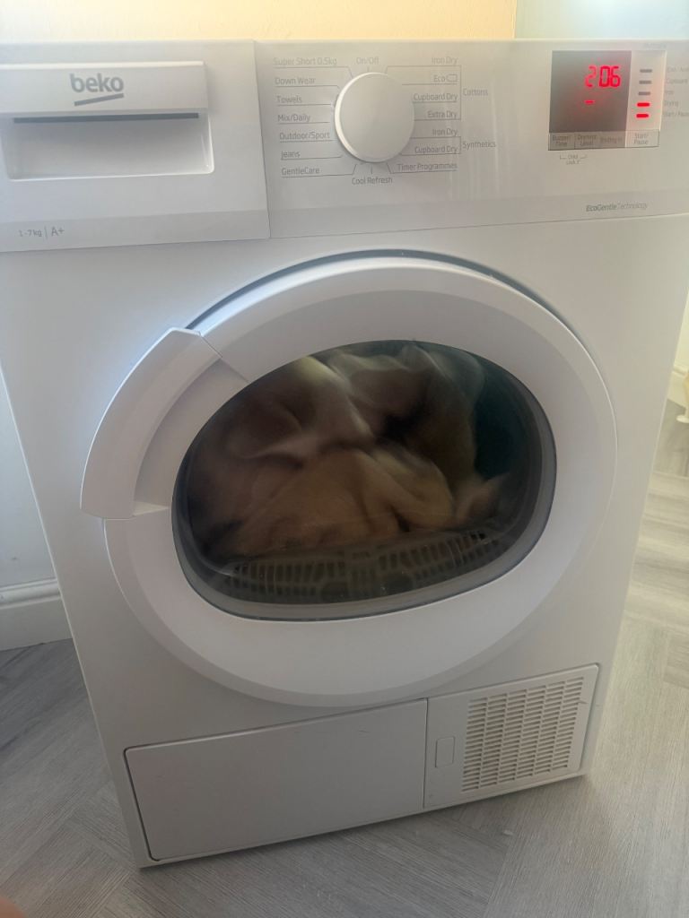 Heat pump white Beko Tumble dryer 7kg