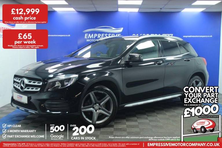 2018 67 MERCEDES-BENZ GLA 2.1 GLA220D AMG LINE SUV 5DR DIESEL 7G-DCT 4MATIC EURO