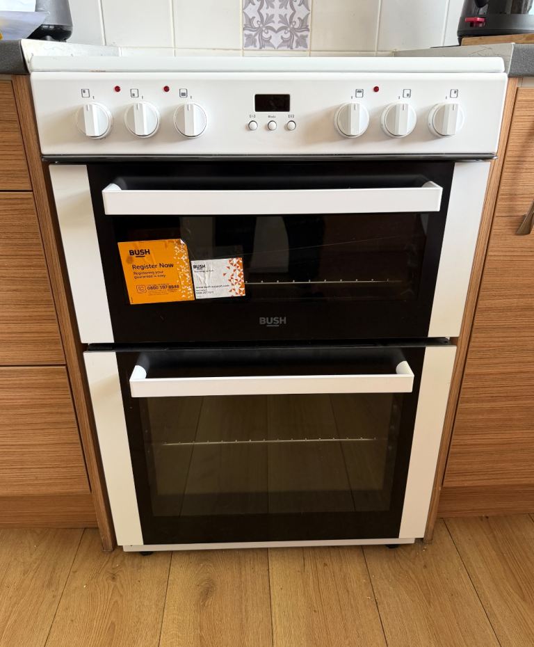 Bush Freestanding Electric Cooker Double Oven