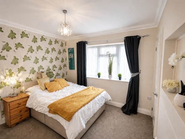 1 very large double room + 1 large ensuite double room at the great location