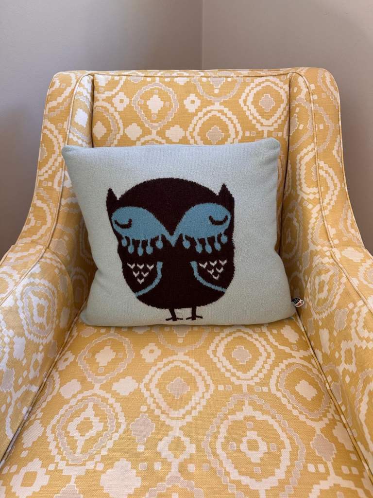 Donna Wilson Owl Cushion – Lambswool
