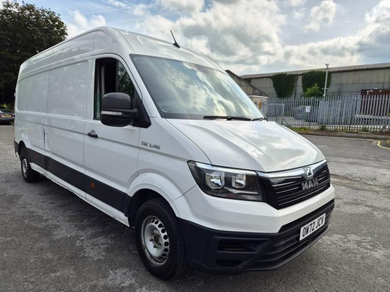 2023 MAN TGE 140 Lion XC High Roof Van LWB White Damaged Salvage