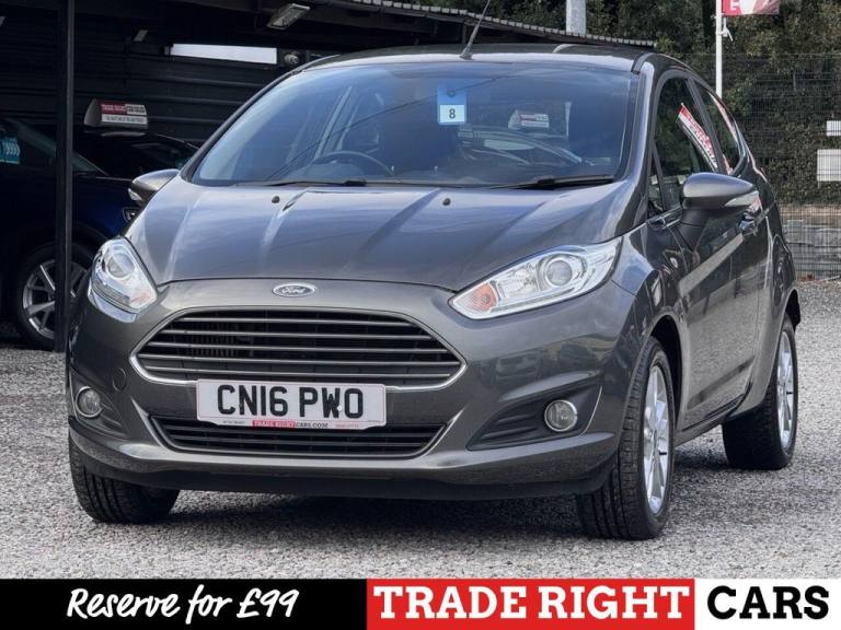 2016 Ford Fiesta 1.0 Turbo Zetec 3dr - LOW MILEAGE Hatchback Petrol Manual