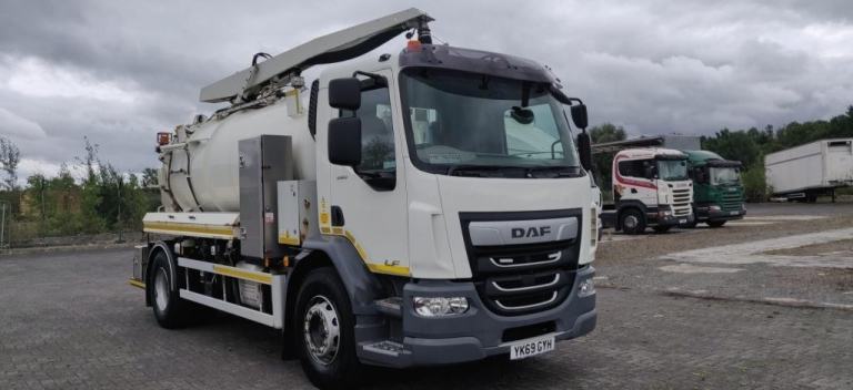 2019 (69) DAF LF 260 18 Ton Gross Tipping Whale Gully Emptier
