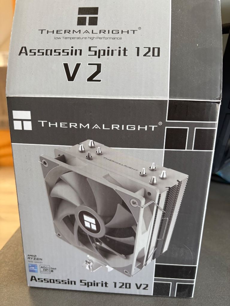 THERMALRIGHT Assassin Spirit 120 V2 CPU Air Cooler – NEW in Box