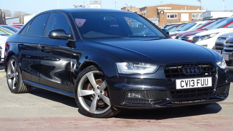 AUDI A4 2.0 TDI Black Edition Black Auto Diesel 2013