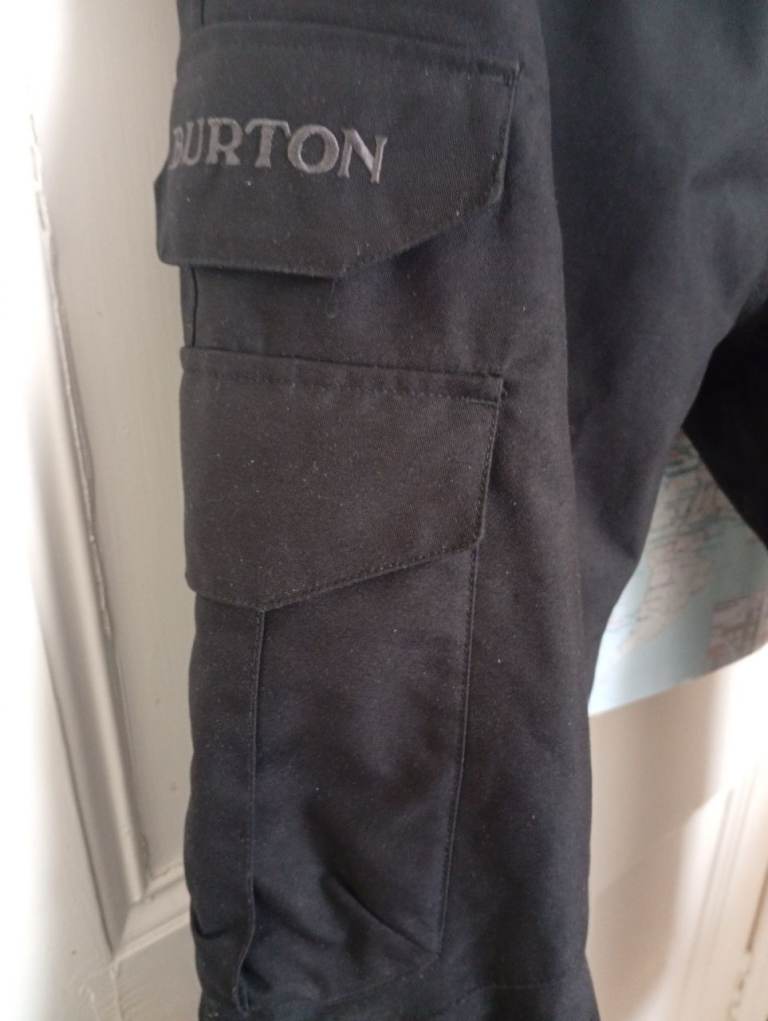 Burton Cargo Relaxed Fit Snowboard Trousers size Large