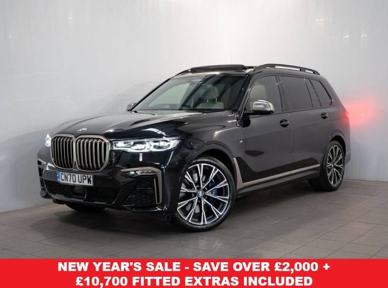 2020 BMW X7 3.0 M50d SUV 5dr Diesel Auto xDrive Euro 6 (s/s) (400 ps) ESTATE Diesel Automatic