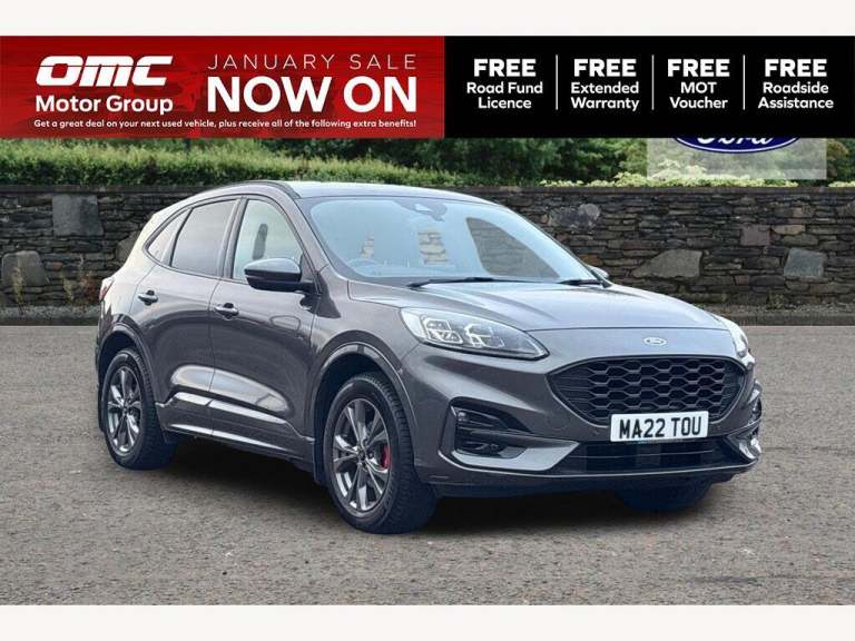 2022 Ford Kuga 2.5 PHEV ST-Line 5dr CVT HATCHBACK Petrol/Electric Hybrid Automatic