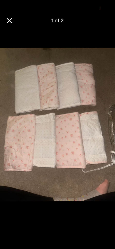 image for Reversible cot bumpers