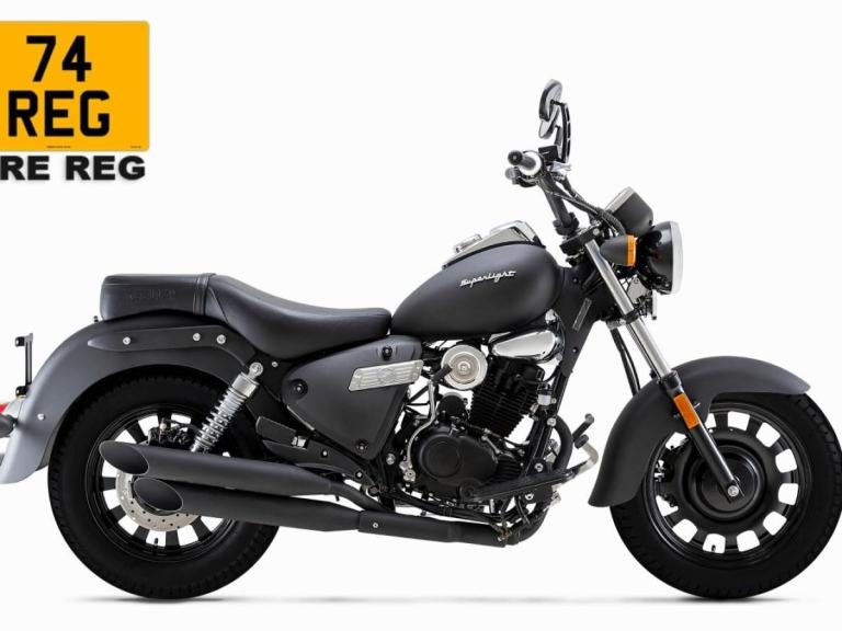 Keeway Superlight 125cc LTD Custom Cruiser Chopper Motorcycle 74 Plate Pre Re...