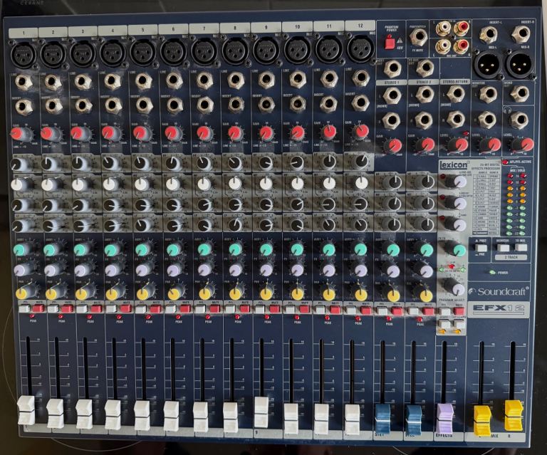 Soundcraft EFX12 12 Channel Mixer for sale
