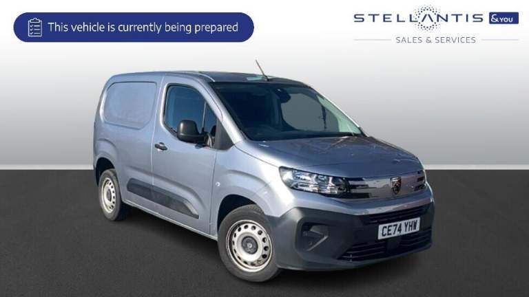 2024 Peugeot Partner 1.5 BlueHDi 100 Professional Van PANEL VAN DIESEL Manual