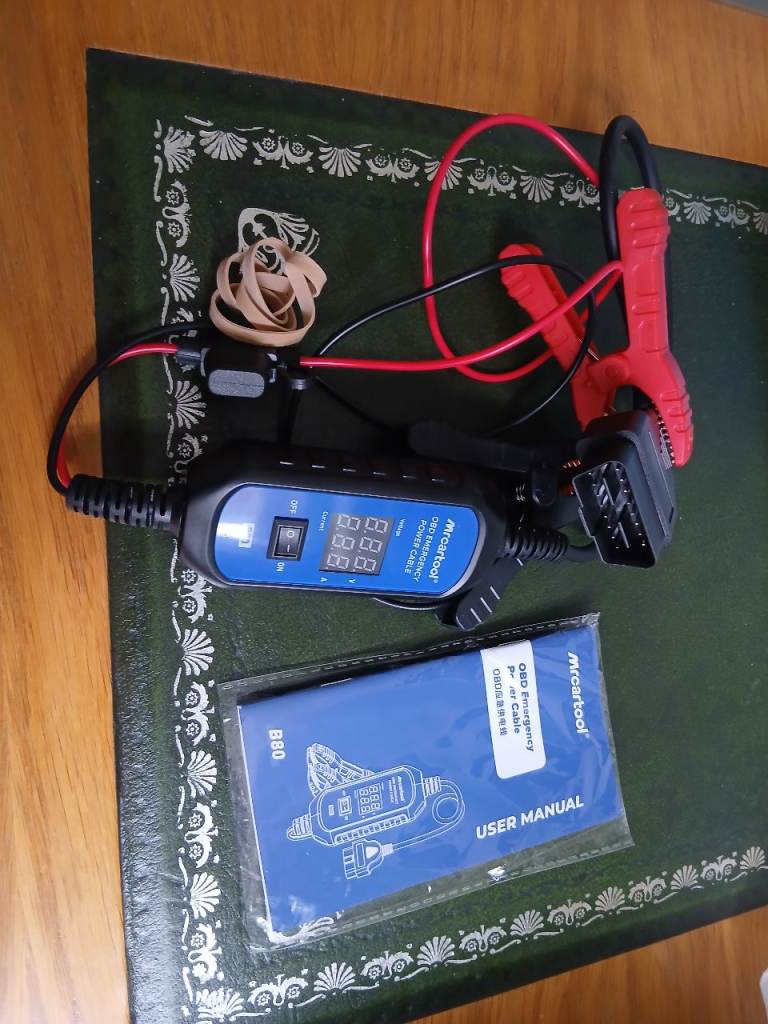 Mrcartool OBD emergency power cable