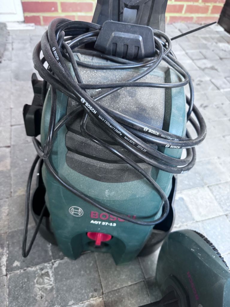 Bosch AQT 37-13 Pressure Washer with Patio Cleaner