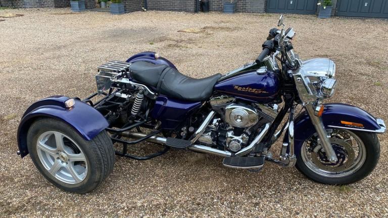Harley-Davidson Dyna ROAD KING, 2001, 15K, 1450CC TRIKE, 3 WHEELER, PROJECT