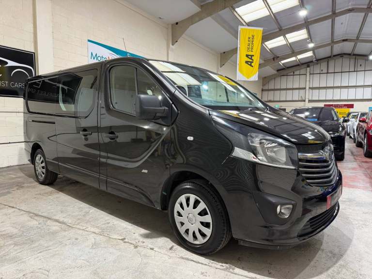 2018 Vauxhall Vivaro 2900 1.6CDTI BiTurbo 125PS Sportive H1 D/Cab *147000 MILES* PANEL VAN Diesel...