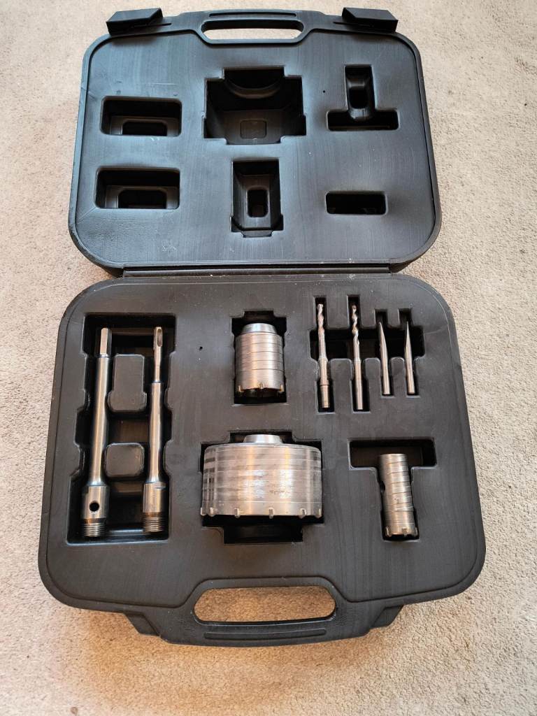 Silverline TCT Core Drill Kit (NEW)
