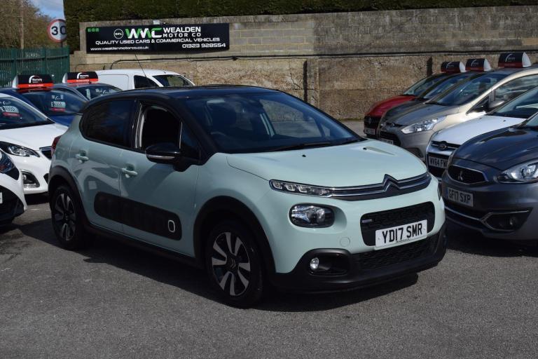 2017 Citroen C3 1.2 PureTech Flair Euro 6 (s/s) 5dr HATCHBACK Petrol Manual