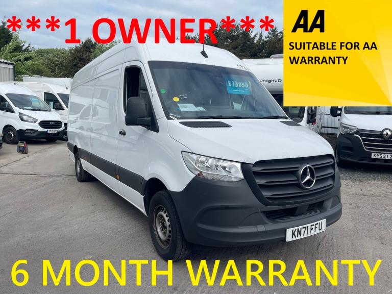2022 Mercedes-Benz Sprinter 3.5t H2 Progressive Van PANEL VAN Diesel Manual