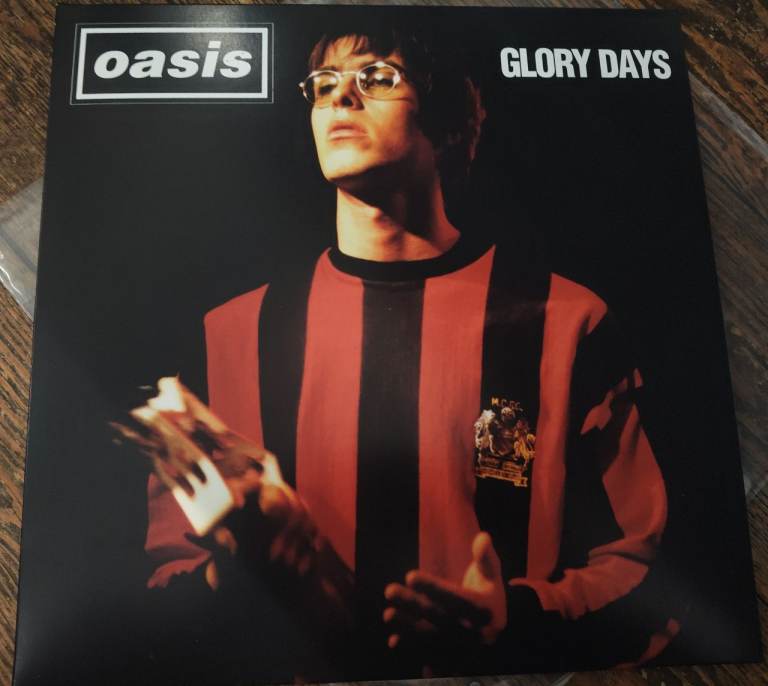 Oasis glory days red vinyl album mint 