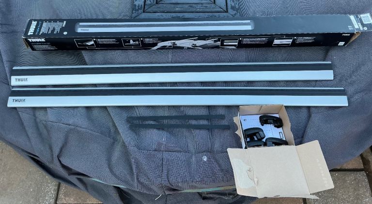 2 x Thule Wingbar Evo bars 711300 127cm