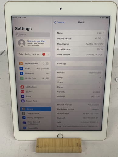 IPAD PRO 9.7inch in very good condition