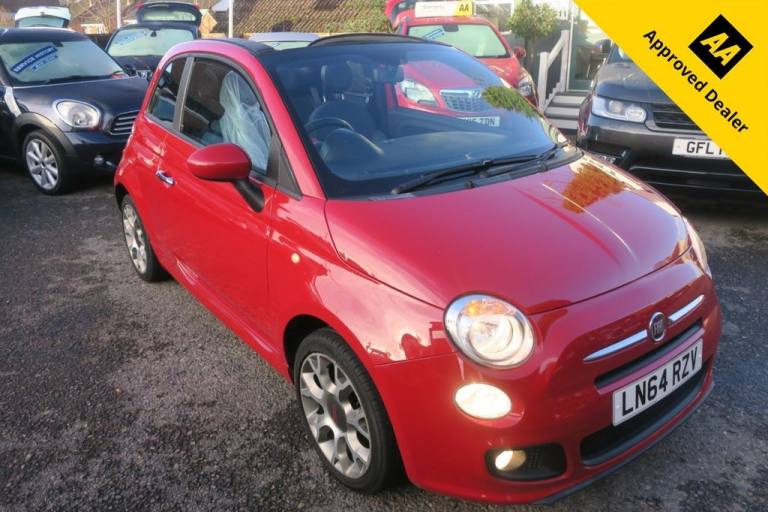 2014 Fiat 500 1.2 S 2dr CONVERTIBLE PETROL Manual