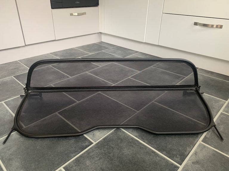 Windblocker for Volvo C70 ( 2006-2013 ) Windbreaker Wind Deflector Black