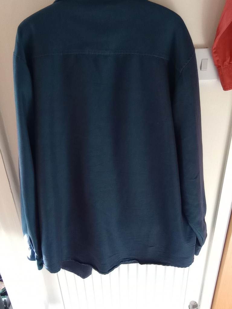 Burton Menswear Blue Long Sleeve Shirt XL