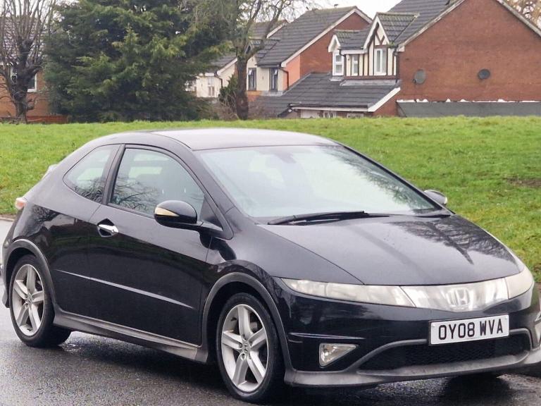 2008 Honda Civic 1.8 i-VTEC Type S GT 3dr HATCHBACK Petrol Manual