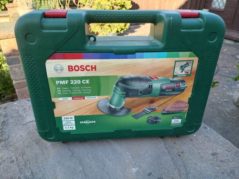 Bosch PMF 220 CE Multi-Tool – Complete with Case
