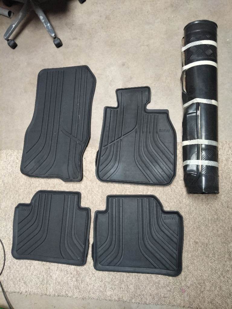 BMW F30/F31 interior rubber mats
