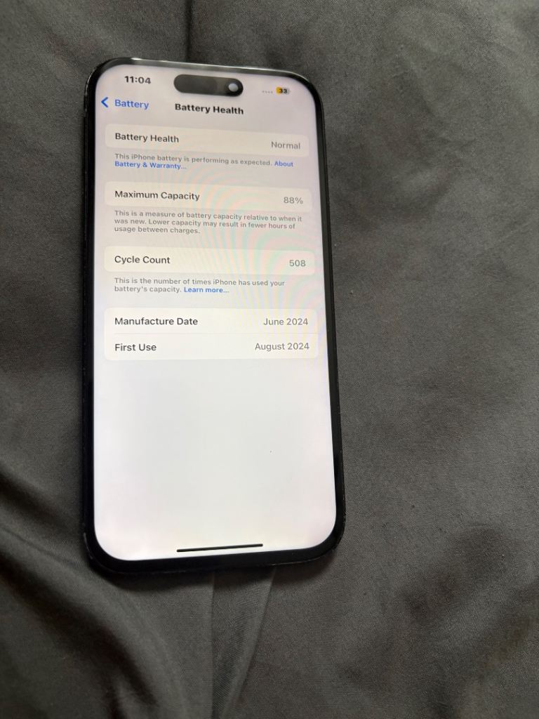 iPhone 15 good condition 330 Ono 
