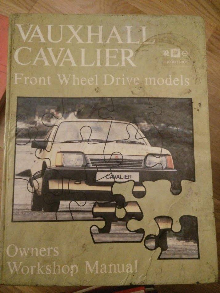 Haynes manual vauxhall cavalier gm part no 91110993