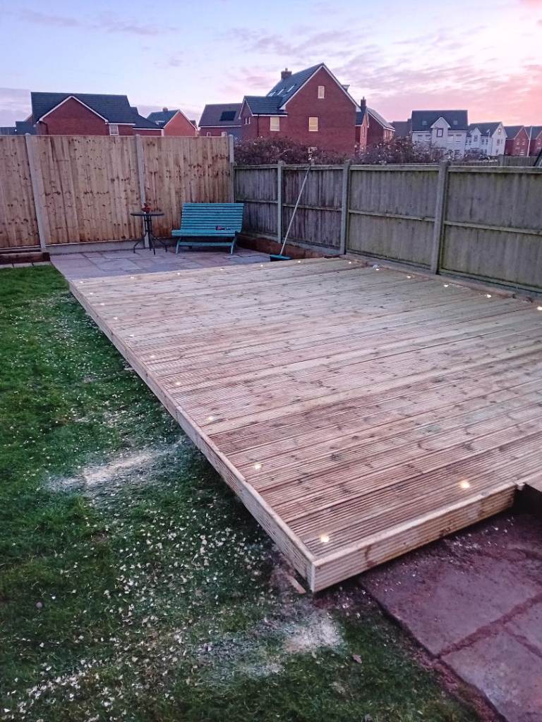 Decking fitted and supplied 