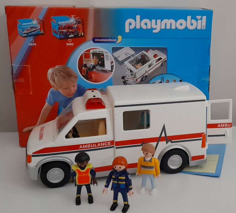 PLAYMOBIL CITY ACTION RESCUE AMBULANCE SET 5681 